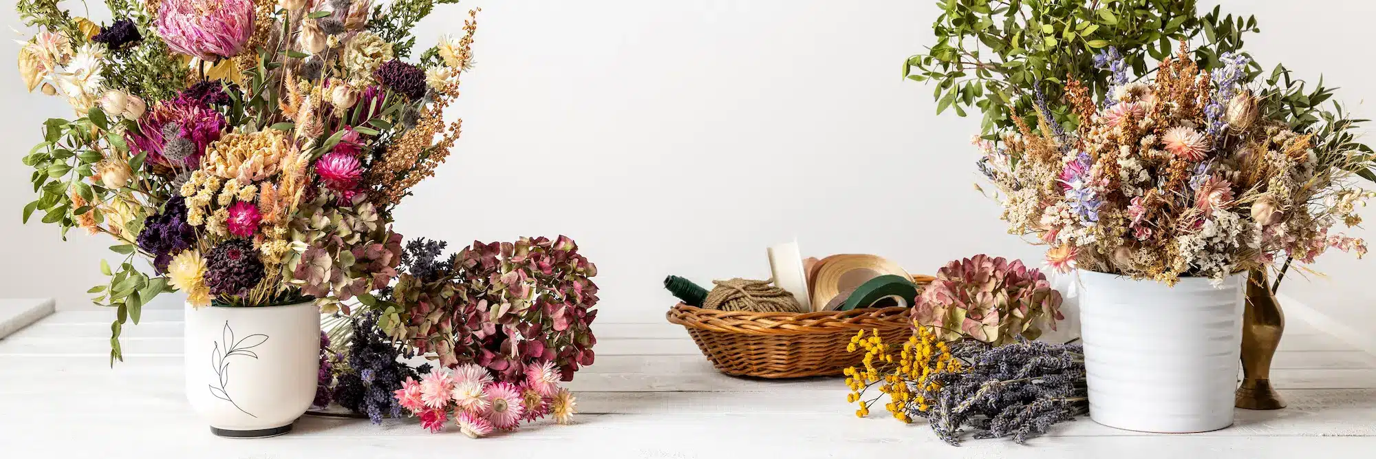 banner tienda online flores preservadas y regalos originales